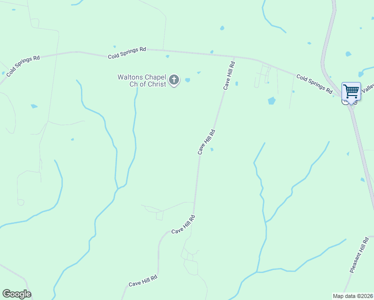 map of restaurants, bars, coffee shops, grocery stores, and more near 1243 Cave Hill Road in Lafayette