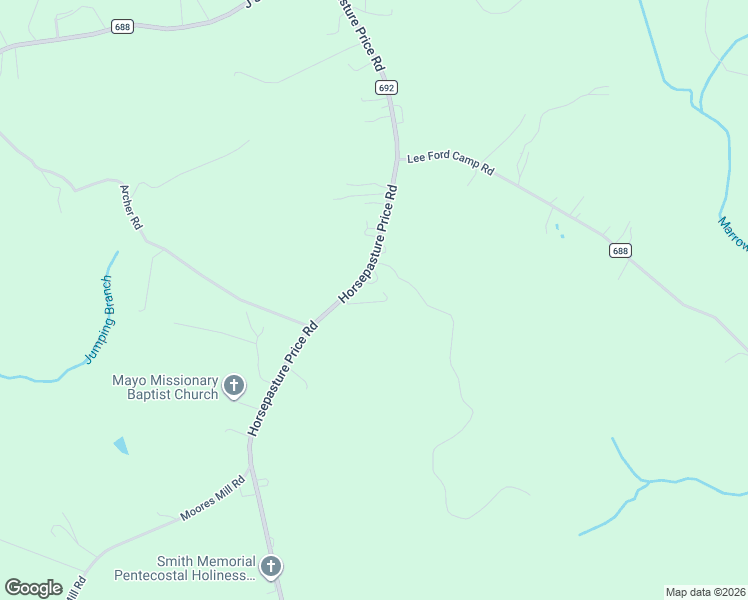 map of restaurants, bars, coffee shops, grocery stores, and more near 3205 Horsepasture Price Road in Ridgeway
