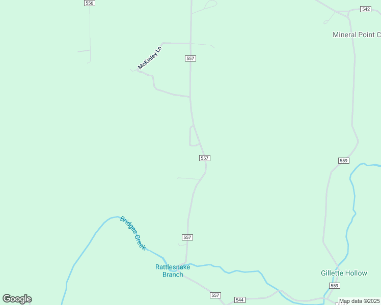 map of restaurants, bars, coffee shops, grocery stores, and more near County Road 557 in Caulfield