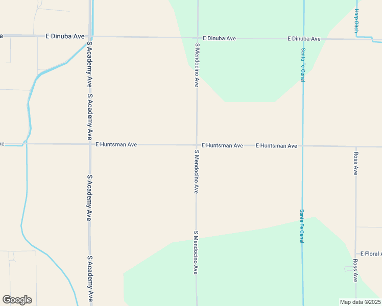 map of restaurants, bars, coffee shops, grocery stores, and more near 13461 East Huntsman Avenue in Selma