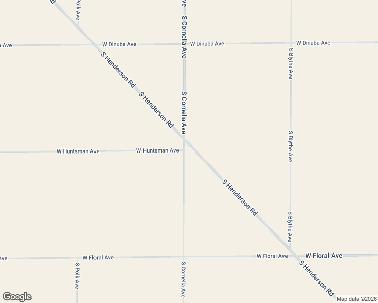 map of restaurants, bars, coffee shops, grocery stores, and more near 10514 South Henderson Road in Fresno