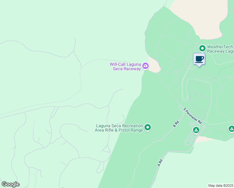 map of restaurants, bars, coffee shops, grocery stores, and more near 610 Belavida Road in Monterey