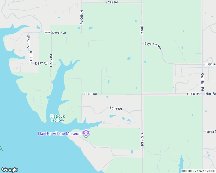 map of restaurants, bars, coffee shops, grocery stores, and more near 29961 South 592 Place in Grove