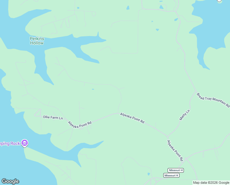 map of restaurants, bars, coffee shops, grocery stores, and more near 260 Falling Star Road in Lampe