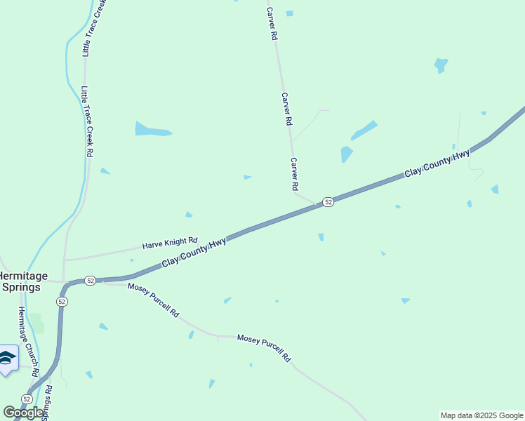 map of restaurants, bars, coffee shops, grocery stores, and more near 16410 Clay County Highway in Red Boiling Springs