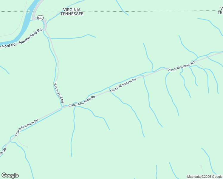 map of restaurants, bars, coffee shops, grocery stores, and more near 5367 Clinch Mountain Road in Eidson