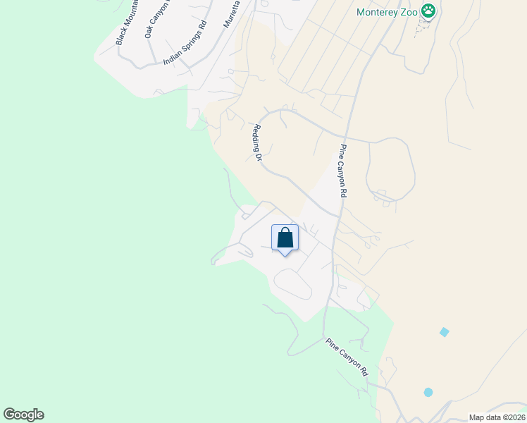 map of restaurants, bars, coffee shops, grocery stores, and more near 300 Mesa Road in Salinas