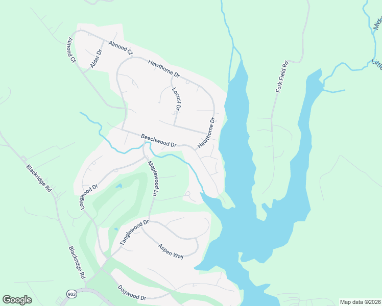 map of restaurants, bars, coffee shops, grocery stores, and more near 432 Beechwood Drive in Bracey
