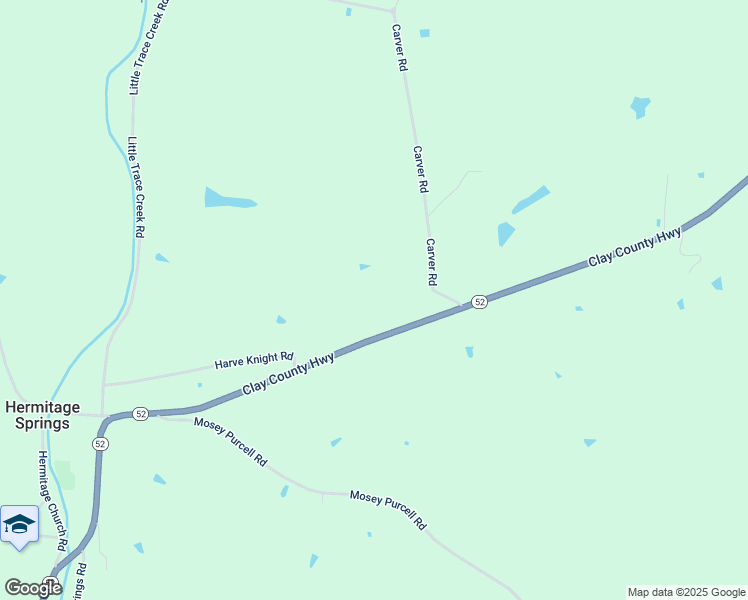 map of restaurants, bars, coffee shops, grocery stores, and more near 16410 Clay County Highway in Red Boiling Springs