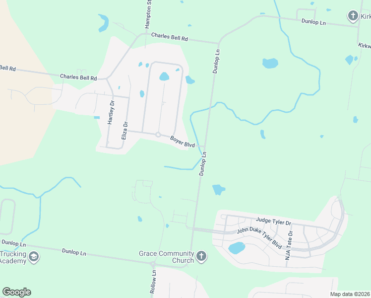 map of restaurants, bars, coffee shops, grocery stores, and more near 2000 Boyer Boulevard in Clarksville
