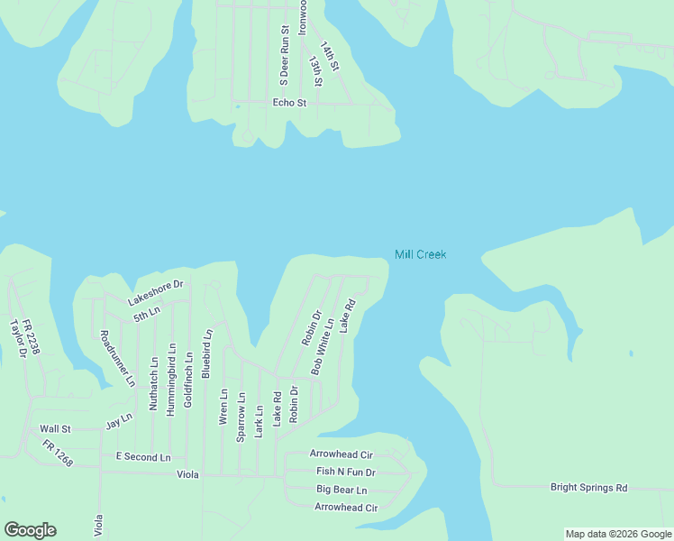 map of restaurants, bars, coffee shops, grocery stores, and more near 790-1118 Lake Road in Shell Knob