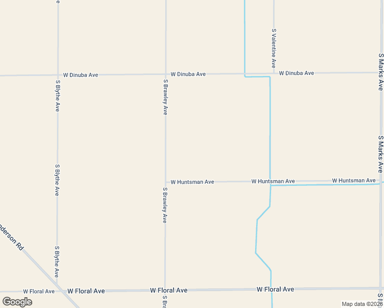 map of restaurants, bars, coffee shops, grocery stores, and more near 3836 West Huntsman Avenue in Fresno