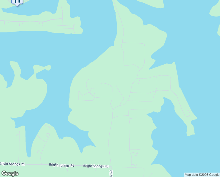 map of restaurants, bars, coffee shops, grocery stores, and more near 103 Rustic Ridge Drive in Shell Knob