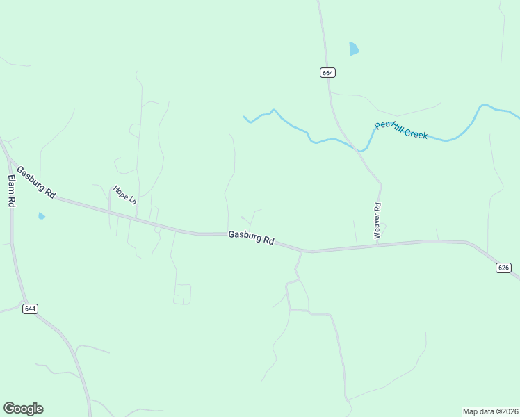 map of restaurants, bars, coffee shops, grocery stores, and more near 1635 Gasburg Road in Brodnax