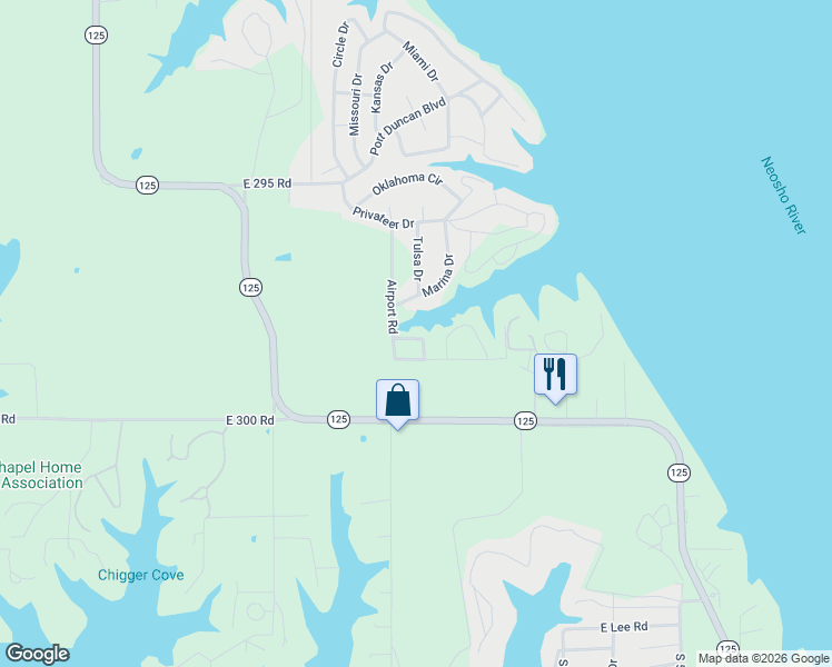 map of restaurants, bars, coffee shops, grocery stores, and more near 4 Delaware Drive in Afton