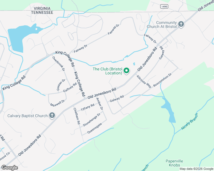 map of restaurants, bars, coffee shops, grocery stores, and more near 201 Monroe Drive in Bristol