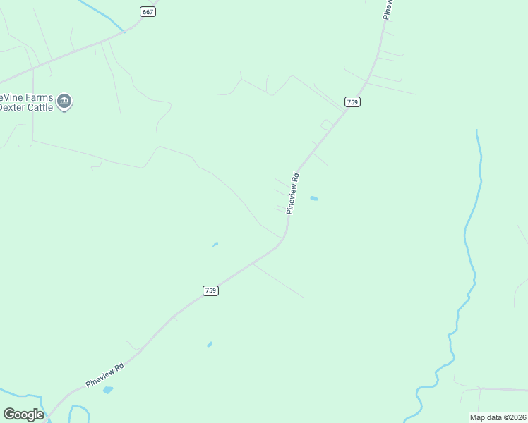 map of restaurants, bars, coffee shops, grocery stores, and more near 8860 Pineview Road in Suffolk