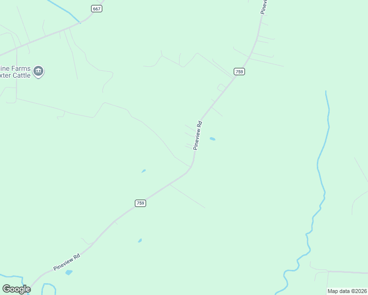 map of restaurants, bars, coffee shops, grocery stores, and more near 8860 Pineview Road in Suffolk