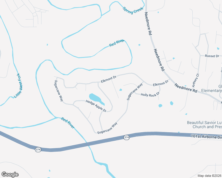 map of restaurants, bars, coffee shops, grocery stores, and more near 1034 Persimmon Court in Clarksville