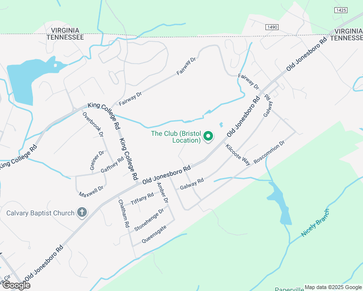 map of restaurants, bars, coffee shops, grocery stores, and more near 357 Monroe Drive in Bristol