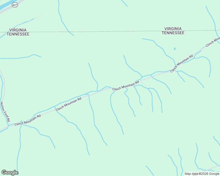 map of restaurants, bars, coffee shops, grocery stores, and more near 5384 Clinch Mountain Road in Eidson