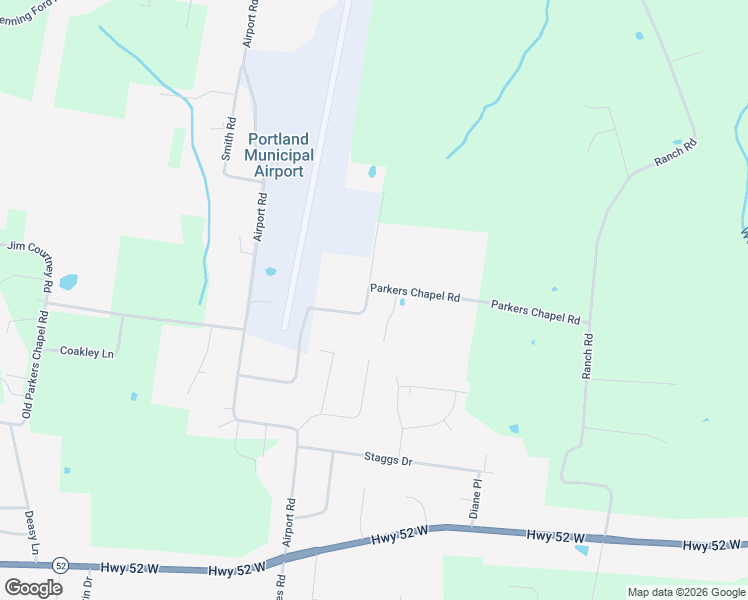 map of restaurants, bars, coffee shops, grocery stores, and more near 1040 Parkers Chapel Road in Portland