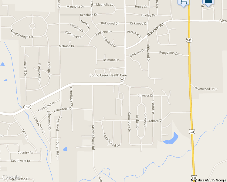 map of restaurants, bars, coffee shops, grocery stores, and more near 1505 Danbury Drive in Murray