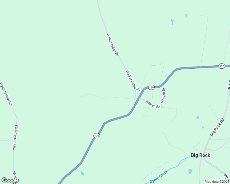 map of restaurants, bars, coffee shops, grocery stores, and more near 112 Old Lafayette Road in Big Rock