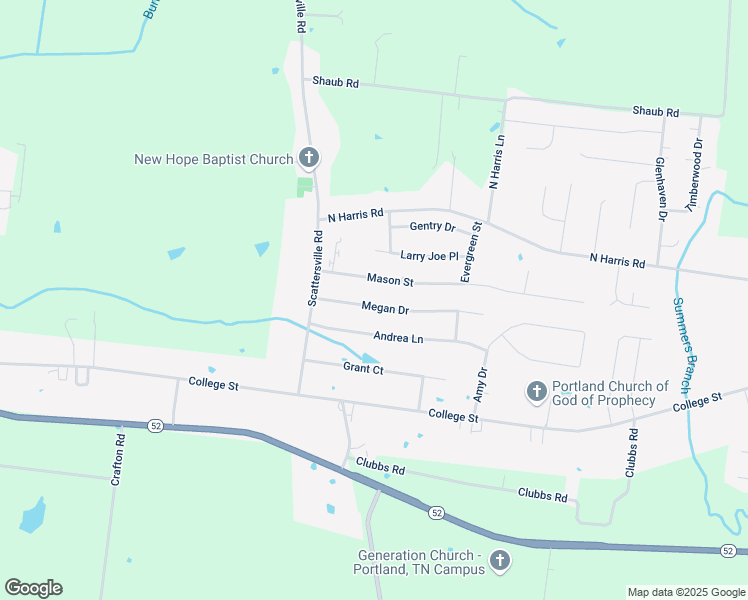 map of restaurants, bars, coffee shops, grocery stores, and more near 112 Megan Drive in Portland