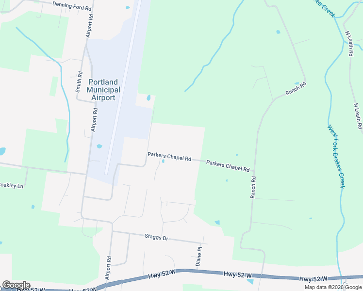 map of restaurants, bars, coffee shops, grocery stores, and more near 1147 Parkers Chapel Road in Portland