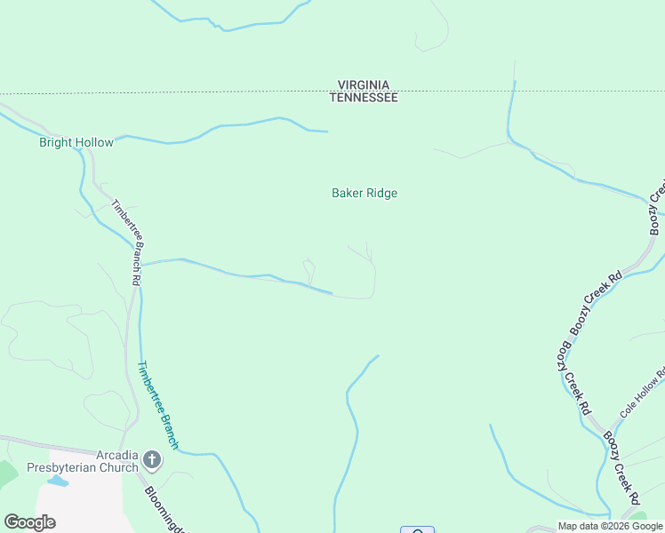 map of restaurants, bars, coffee shops, grocery stores, and more near 425 McClain Road in Kingsport
