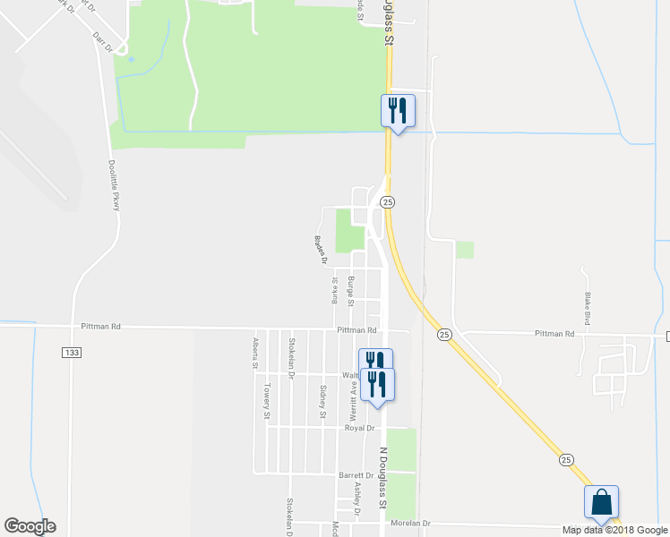 map of restaurants, bars, coffee shops, grocery stores, and more near 2133 Burke Street in Malden