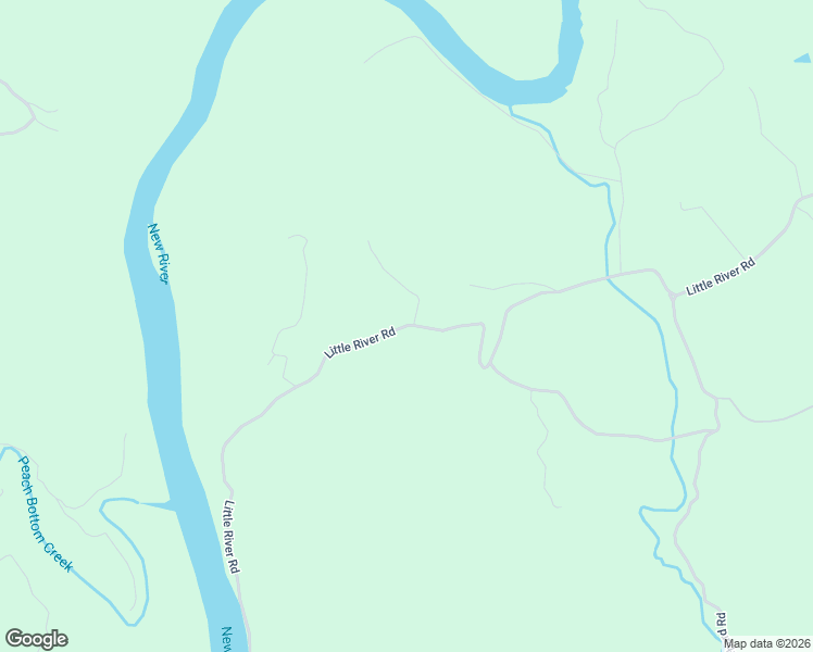 map of restaurants, bars, coffee shops, grocery stores, and more near 5308 Little River Road in Galax