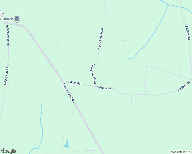 map of restaurants, bars, coffee shops, grocery stores, and more near 103 Caney Branch Road in Emporia