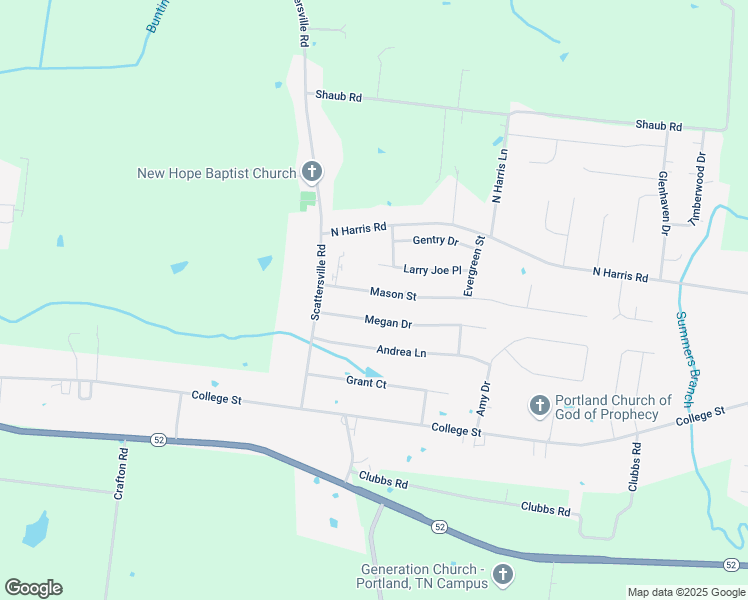 map of restaurants, bars, coffee shops, grocery stores, and more near 112 Megan Drive in Portland