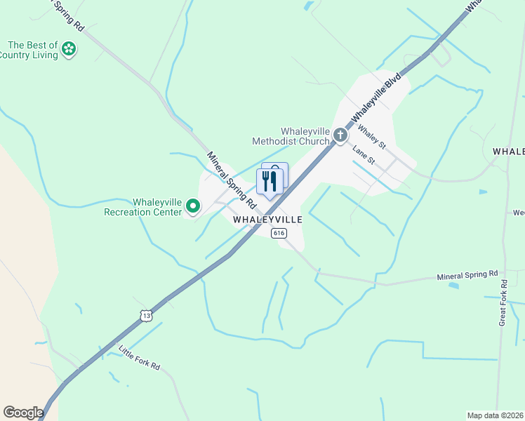 map of restaurants, bars, coffee shops, grocery stores, and more near in Suffolk