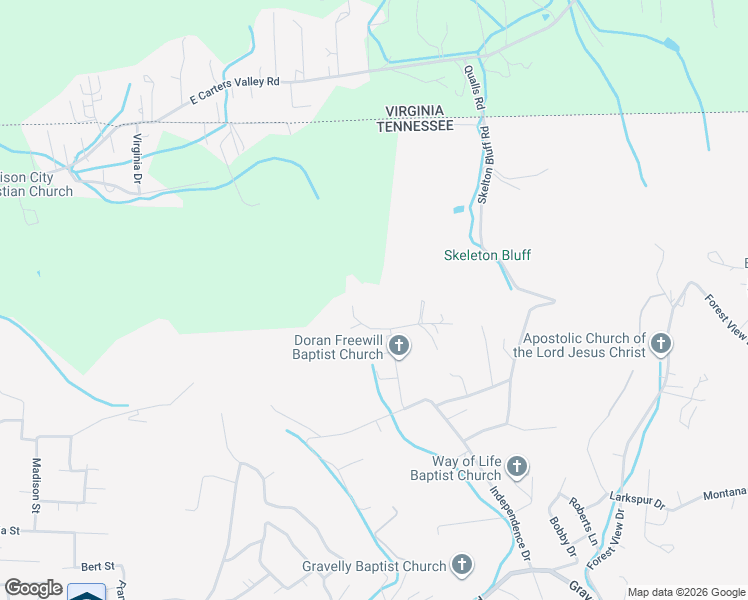 map of restaurants, bars, coffee shops, grocery stores, and more near 934 Independence Drive in Kingsport