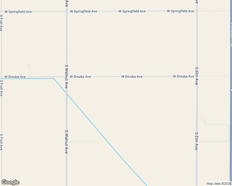 map of restaurants, bars, coffee shops, grocery stores, and more near 627 West Dinuba Avenue in Fresno