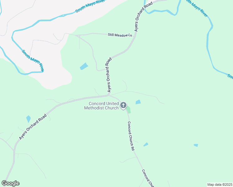 map of restaurants, bars, coffee shops, grocery stores, and more near Doctor Tatum Lane in Patrick County
