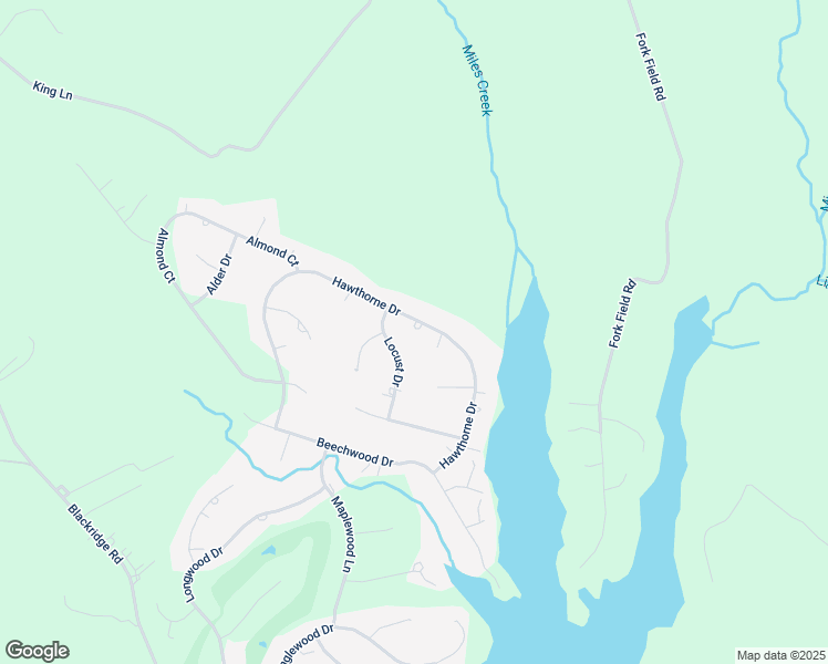 map of restaurants, bars, coffee shops, grocery stores, and more near 664 Hawthorne Drive in Bracey