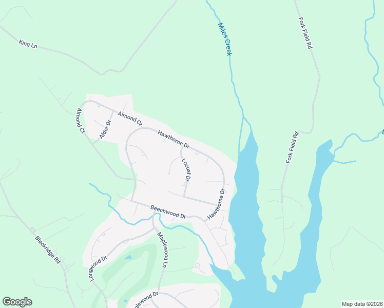 map of restaurants, bars, coffee shops, grocery stores, and more near 592-724 Hawthorne Drive in Bracey