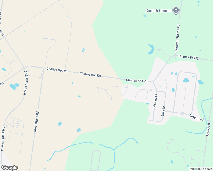 map of restaurants, bars, coffee shops, grocery stores, and more near 1490 Charles Bell Road in Clarksville