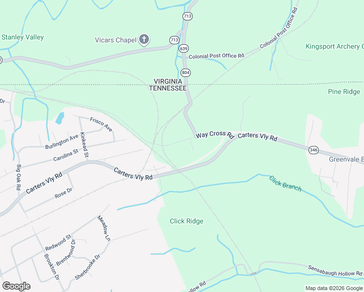 map of restaurants, bars, coffee shops, grocery stores, and more near 660 Way Cross Road in Church Hill