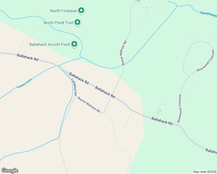 map of restaurants, bars, coffee shops, grocery stores, and more near 2700 Ballahack Road in Chesapeake