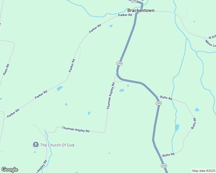 map of restaurants, bars, coffee shops, grocery stores, and more near 297 Thurman Kepley Road in Portland