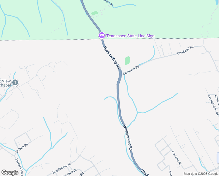 map of restaurants, bars, coffee shops, grocery stores, and more near 501 Wadlow Gap Road in Kingsport