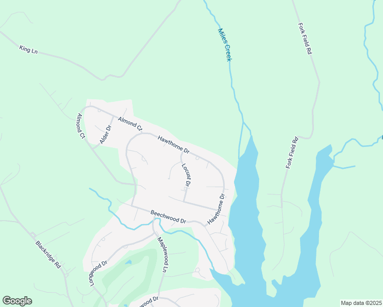 map of restaurants, bars, coffee shops, grocery stores, and more near 724 Hawthorne Drive in Bracey