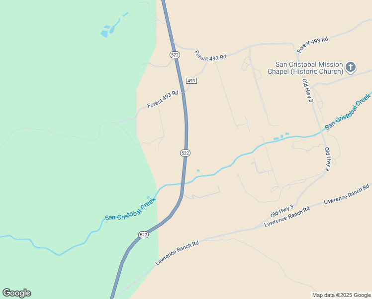 map of restaurants, bars, coffee shops, grocery stores, and more near 1489 New Mexico 522 in El Prado