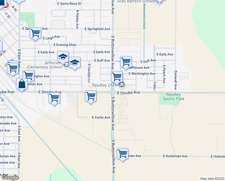 East Dinuba Avenue & South Buttonwillow Avenue, Reedley CA Walk Score