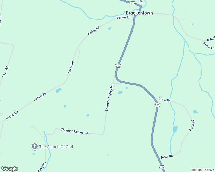 map of restaurants, bars, coffee shops, grocery stores, and more near 297 Thurman Kepley Road in Portland